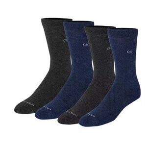 Calvin Klein Hybrid Dress Crew W/ Targeted Cushion - 4-Pack